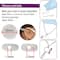 12 Packs: 48 ct. (576 total) Fablastic™ White Silicone Cord Locks, 10mm